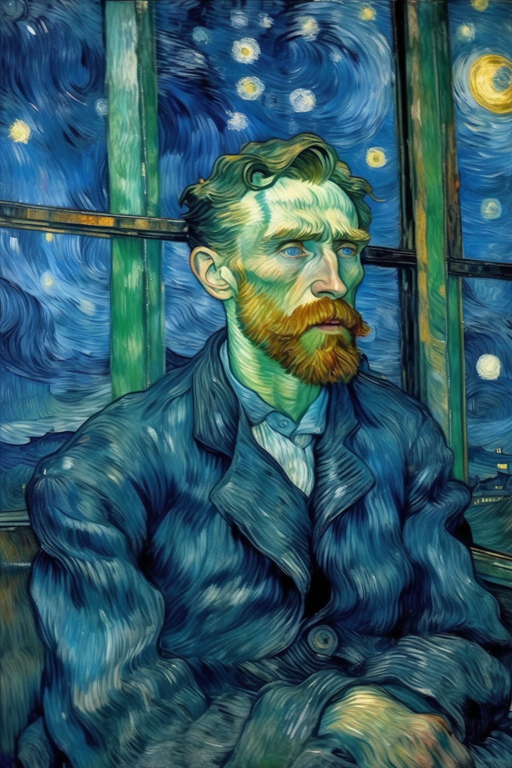 00401-3579314554-_lora_Mikhail Vrubel Style_1_Mikhail Vrubel Style - Vincent van Gogh in front of a glass window in the subway, deep eyes, faint.png